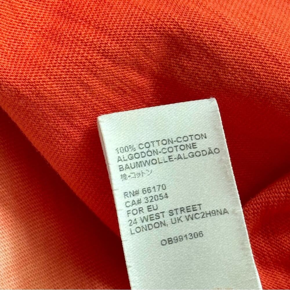 Free People Pink Orange Ombré Dip Dye Short Sleeve Slouchy Maxi Dress Medium - Picture 12 of 13